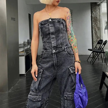 Blair Denim Jumpsuit